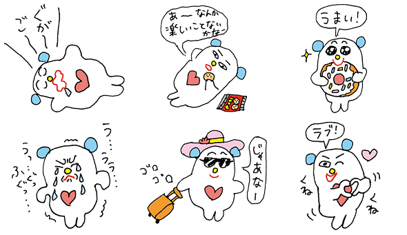 「ラブオネ」オリジナルLINEスタンプがデビュー！