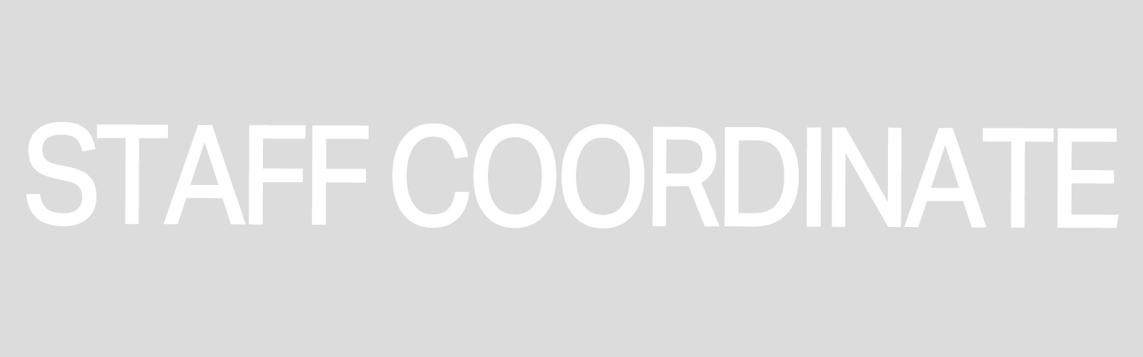 STAFF CORDINATE
